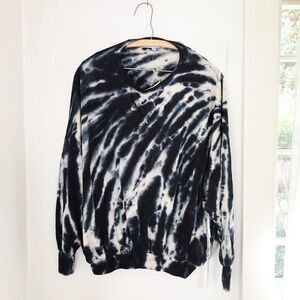 NWT Young Fabulous & Broke Juliette Tie Dye Oversized Sweatshirt /S
